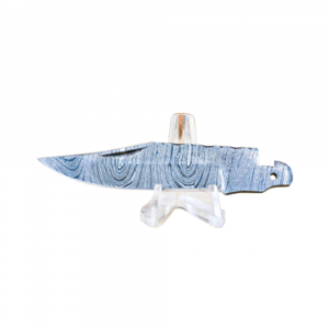 Damascus Clip Point Pocket Knife Blank