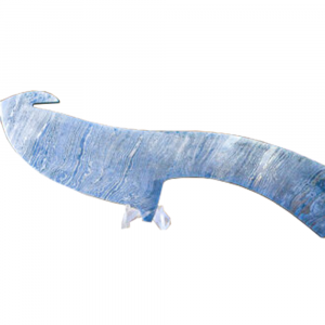 Damascus Large Gut Hook Blank
