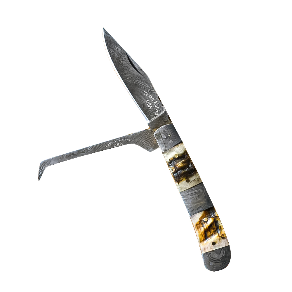 Horse Shoe Removing Hook Folding Knife - Image 3