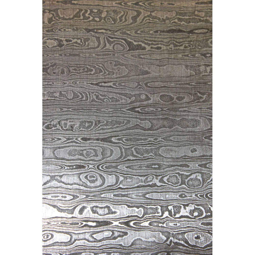 12" X 2" Damascus Billet - Ladder Pattern