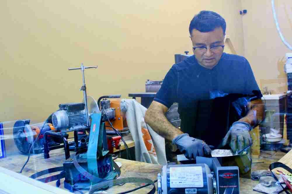 Akshaf Masroor Knife Expert & Founder of Texan Knives